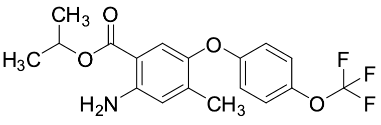 1-Methylethyl 2-Amino-4-methyl-5-[4-(trifluoromethoxy)phenoxy]benzoate