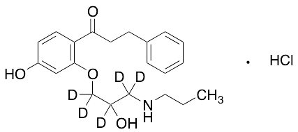 4-Hydroxy Propafenone-d5 Hydrochloride
