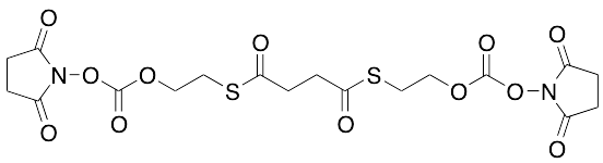 Butanebis(thioic) Acid S1, S4-Bis[[(succinimidyl)carbonyl]hydroxy]ethyl Ester