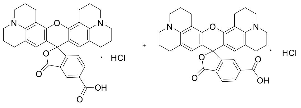 5(6)-Carboxy-X-rhodamine Hydrochloride