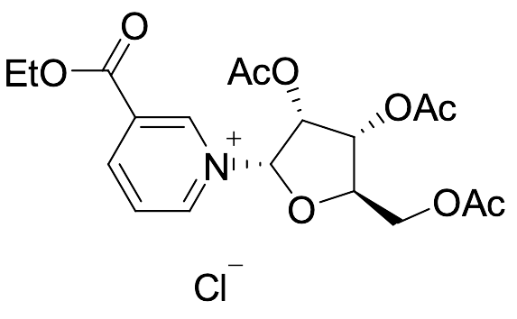 Diacetoxy-5-(acetoxymethyl)tetrahydrofuran-2-yl)-3-(ethoxycarbonyl)pyridin-1-ium Chloride