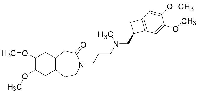3-(3-((((S)-3,4-Dimethoxybicyclo[4.2.0]octa-1(6),2,4-trien-7-yl)methyl)(methyl)amino)propyl)-7,8-dimethoxydecahydro-2H-benzo[d]azepin-2-one