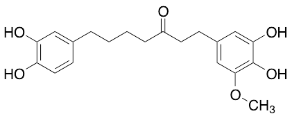 1-(3,4-Dihydroxy-5-methoxyphenyl)-7-(3,4-dihydroxyphenyl)-3-heptanone