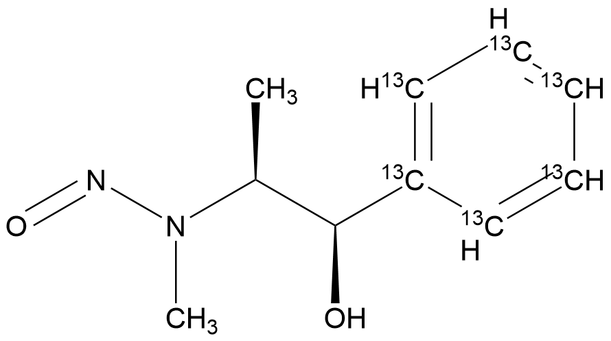 N-Nitroso-(-)-ephedrine 13C6