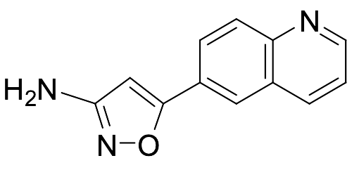 5-(Quinolin-6-yl)-1,2-oxazol-3-amine