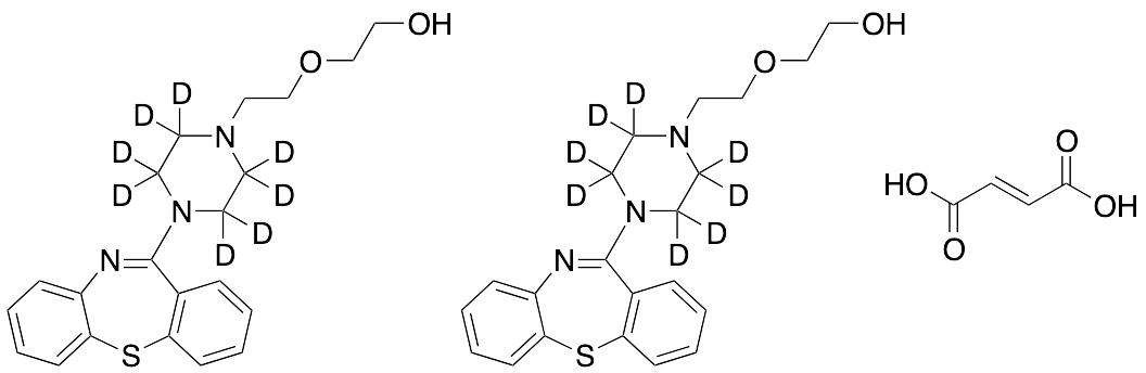 Quetiapine-d8 Hemifumarate (piperazine-d8)