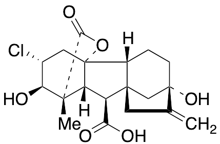 (1S,2R,3R,4aR,4bR,7S,9aS,10S,10aR)-3-Chloro-2,7-dihydroxy-1-methyl-8-methylene-13-oxododecahydro-4a,1-(epoxymethano)-7,9a-methanobenzo[a]azulene-10-carboxylic acid