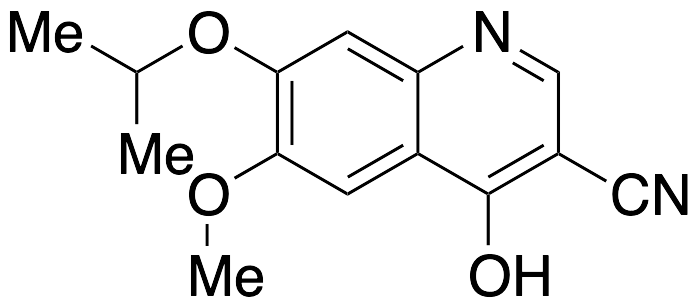 4-​Hydroxy-​6-​methoxy-​7-​(1-​methylethoxy)​-3-​quinolinecarbonitril​e