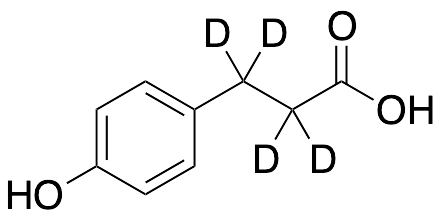 3-(4-Hydroxyphenyl)propionic Acid-d4