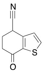 4,5,6,7-Tetrahydro-7-oxo-benzo[b]thiophene-4-carbonitrile