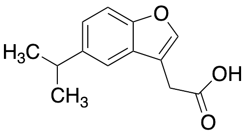 (5-Isopropyl-1-benzofuran-3-yl)acetic Acid