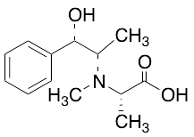 (S)-2-(((1S,2S)-1-Hydroxy-1-phenylpropan-2-yl)(methyl)amino)propanoic Acid