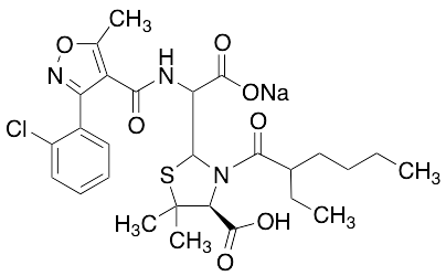 N-2-Ethylhexanoyl Cloxacilln Acid