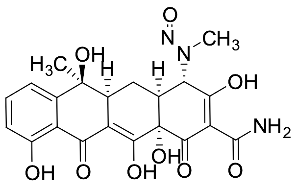 N-nitroso-desmethyl-tetracycline