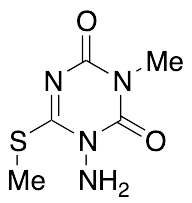 1-Amino-3-methyl-6-(methylthio)-1,3,5-triazine-2,4(1H,3H)-dione