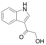 2-Hydroxy-1-(1H-indol-3-yl)ethanone