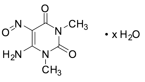 4-Amino-1,3-dimethyl-5-nitrosouracil x-H2O