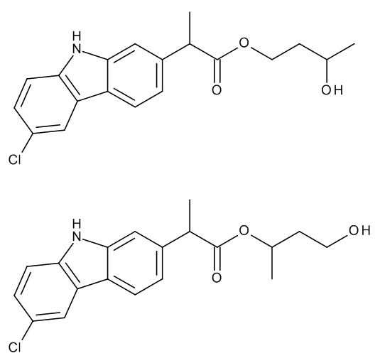 Carprofen 1,3-Butylene Glycol Esters (Mixture of Regio- and Stereoisomers)
