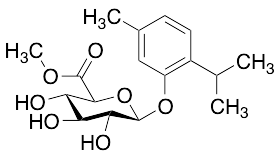 Thymol O-beta-D-Glucuronide Methyl Ester