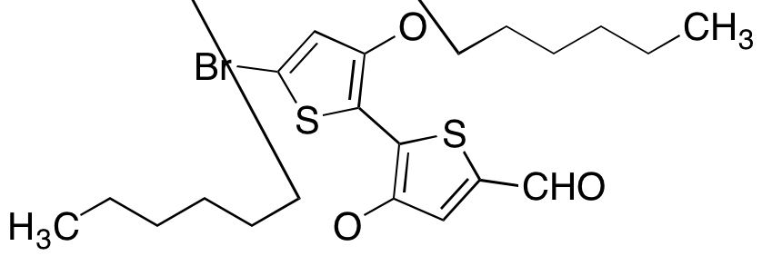 5'-Bromo-3,3'-bis(hexyloxy)-[2,2'-bithiophene]-5-carbaldehyde