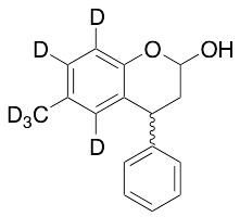 rac-6-Methyl-4-phenyl-2-chromanol-d6