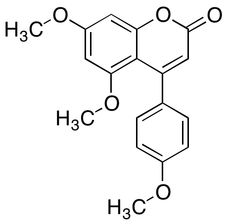 5,7,4'-Trimethoxy-4-phenylcoumarin