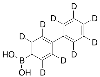 (2,2',3,3',4',5,5',6,6'-d9-[1,1'-Biphenyl]-4-yl)boronic Acid