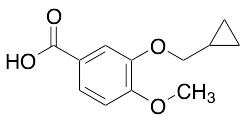 3-(Cyclopropylmethoxy)-4-methoxybenzoic Acid