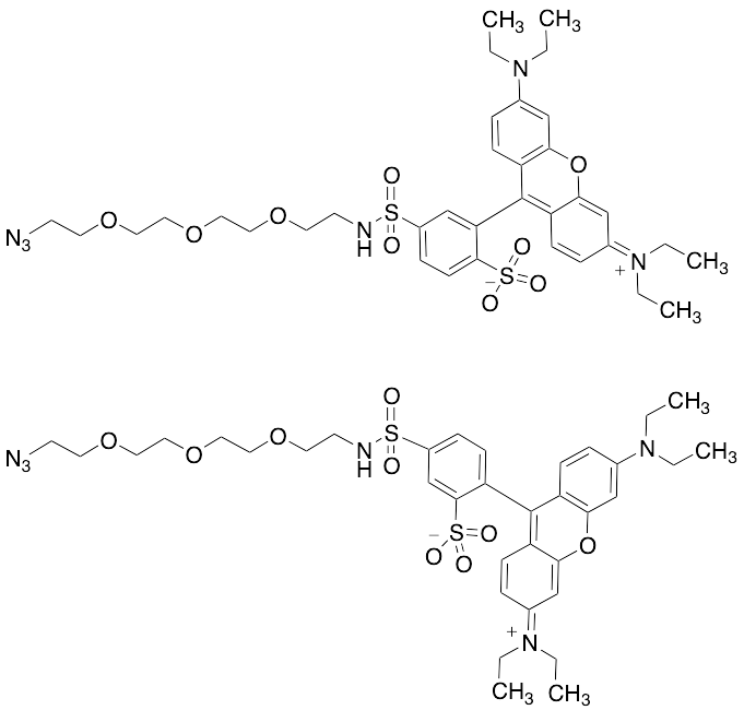 5/6-Sulforhodamine B-PEG3-Azide