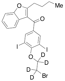 2-n-Butyl-4-[(2-bromoethoxy-d4)-3,5-diiodobenzoyl]benzofuran