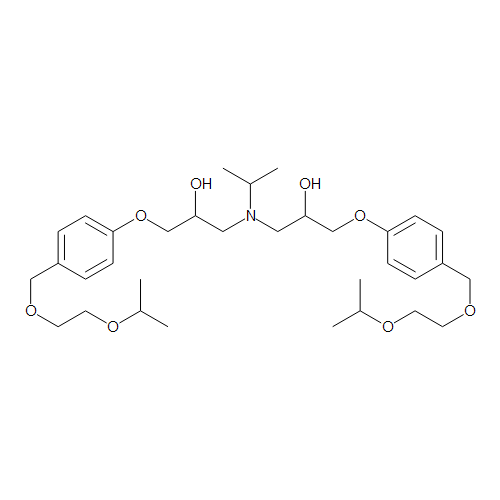 1,1′-[(1-Methylethyl)imino]bis(1-(4-((2-isopropoxyethoxy)methyl)phenoxy)propan-2-ol (MM0460.36-0100)