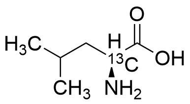 2-13C leucine
