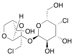 2,5-Dioxabicyclo[2.2.1]heptane alpha-D-galactopyranoside