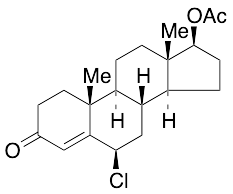 6beta-Chloro Testosterone 17-O-Acetate