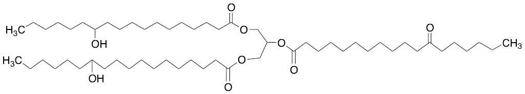 Di(12-hydroxystearoyl)-(12-oxostearoyl)-glycerol