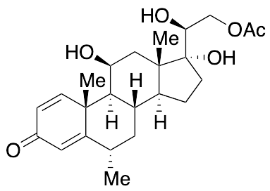 6Alpha-Methyl-20(S)-hydroxy Prednisolone 21-Acetate