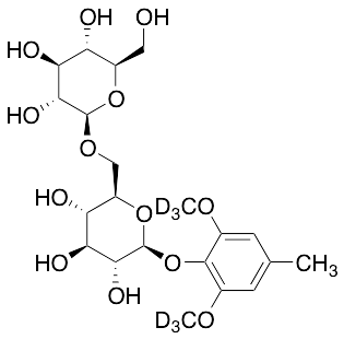 4-Methylsyringol Gentiobioside-d6