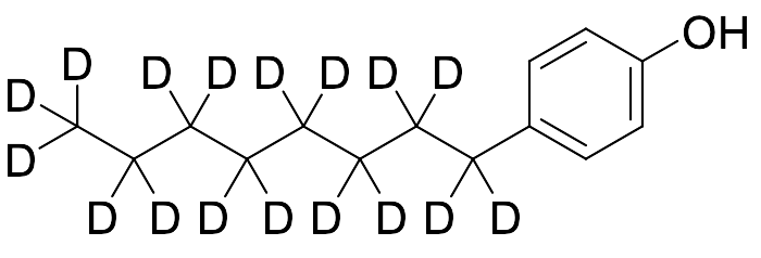4-n-Octyl-d17-phenol