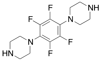 1,4-Dipiperazino-2,3,5,6-tetrafluorobenzene