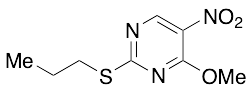 4-Methoxy-5-nitro-2-(propylthio)pyrimidine