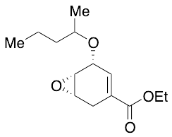 (1S, 5R, 6S)-5-(1-n-Propylethoxy)-7-oxabicyclo[4.1.0]hept-3-ene-3-carboxylic Acid Ethyl Ester (Mixture of Diastereomers)