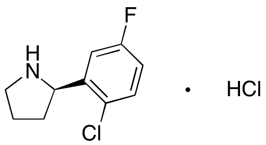 (R)-2-(2-Chloro-5-fluorophenyl)pyrrolidine Hydrochloride