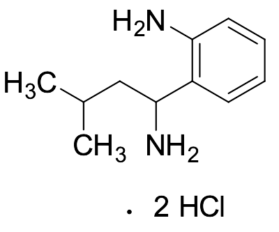 rac-2-[(1-Amino-3-methyl)butyl]aniline Dihydrochloride