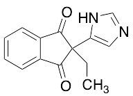 2-Ethyl-2-(1H-imidazol-5-yl)-1H-Indene-1,3(2H)-dione