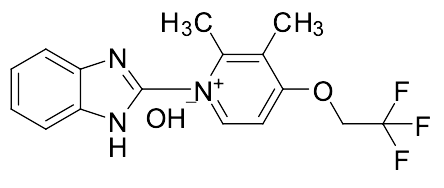 Lansoprazole Des(2-(methylsulfinyl)-1H-benzimidazole) N-(1H-Benzimidazole) Hydroxide Salt