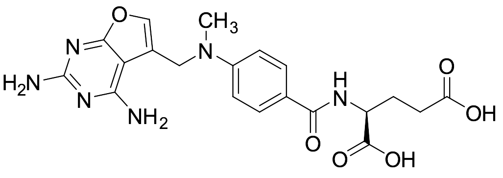 N-[4-[[(2,4-Diaminofuro[2,3-d]pyrimidin-5-yl)methyl]methylamino]benzoyl]-L-glutamic Acid