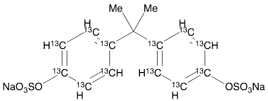 Bisphenol A Bissulfate Disodium Salt-13C12