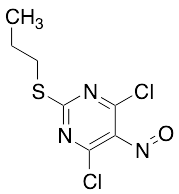 4,6-Dichloro-5-nitroso-2-(propylthio)pyrimidine