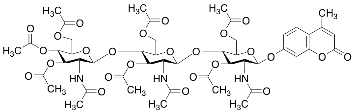 6-(4-Methylumbelliferyl) Chitotriose O-Heptacetate