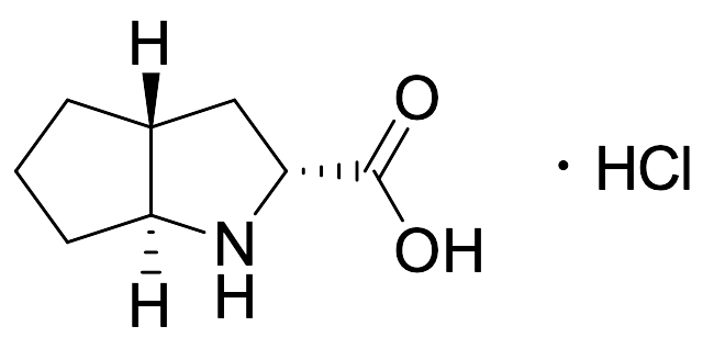trans-2-(±)-Octahydrocyclopenta(b)pyrrole-2-carboxylic Acid Hydrochloride